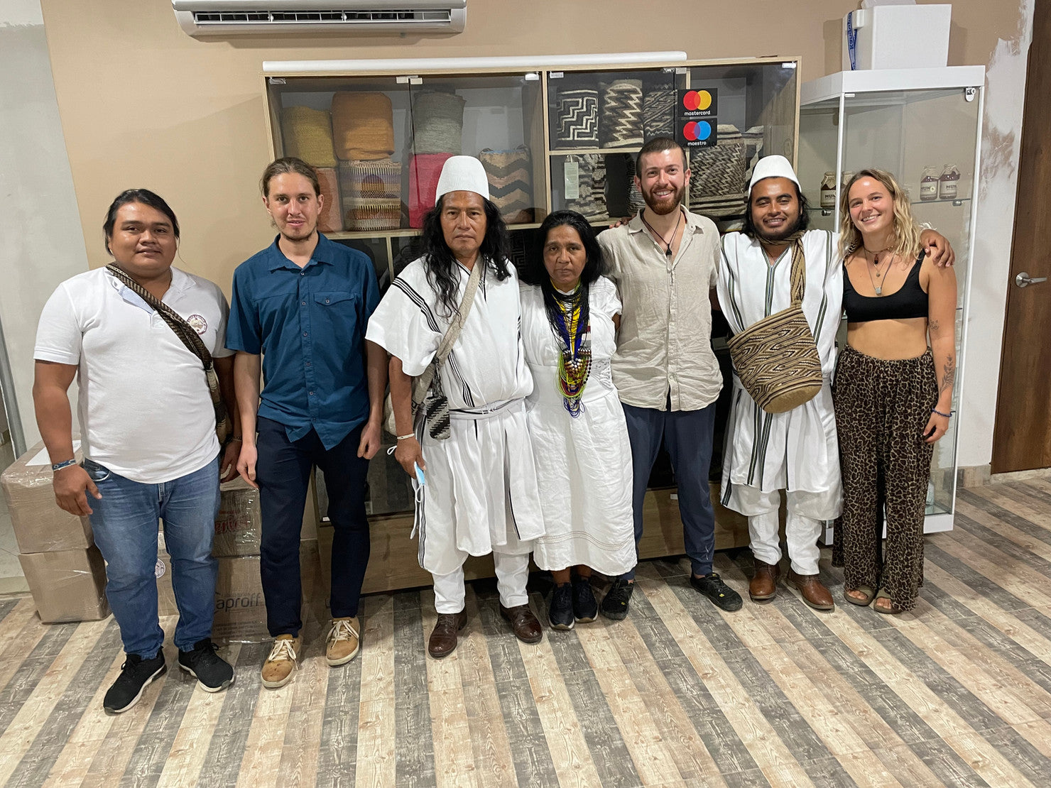 Besuch bei den Arhuacos Kakao-Bauern