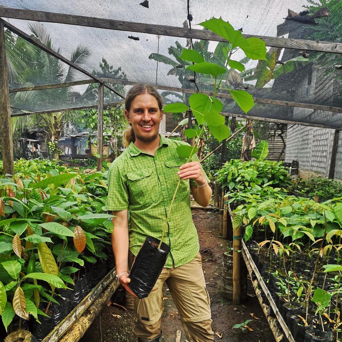Unser Kakaopartner in freier Wildbahn
