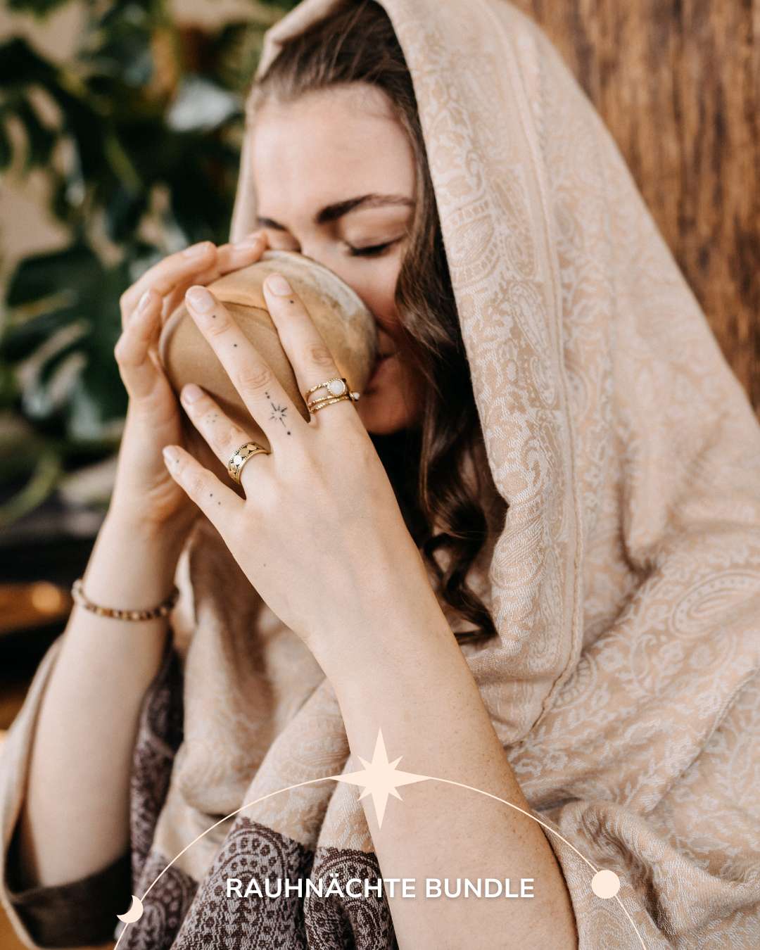 Dein Rauhnächte-Bundle: Zeremonieller Kakao, Räucherwek, Kerze und E-Books