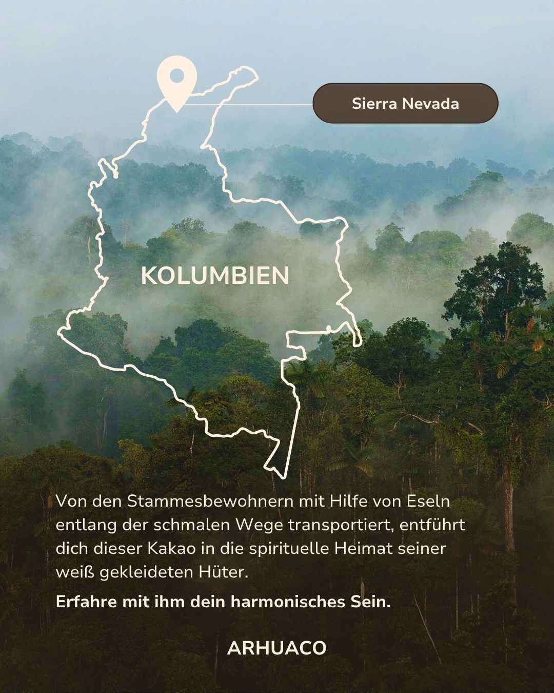 Der Arhuaco: 150g indigener & zeremonieller Kakao (limitiert)