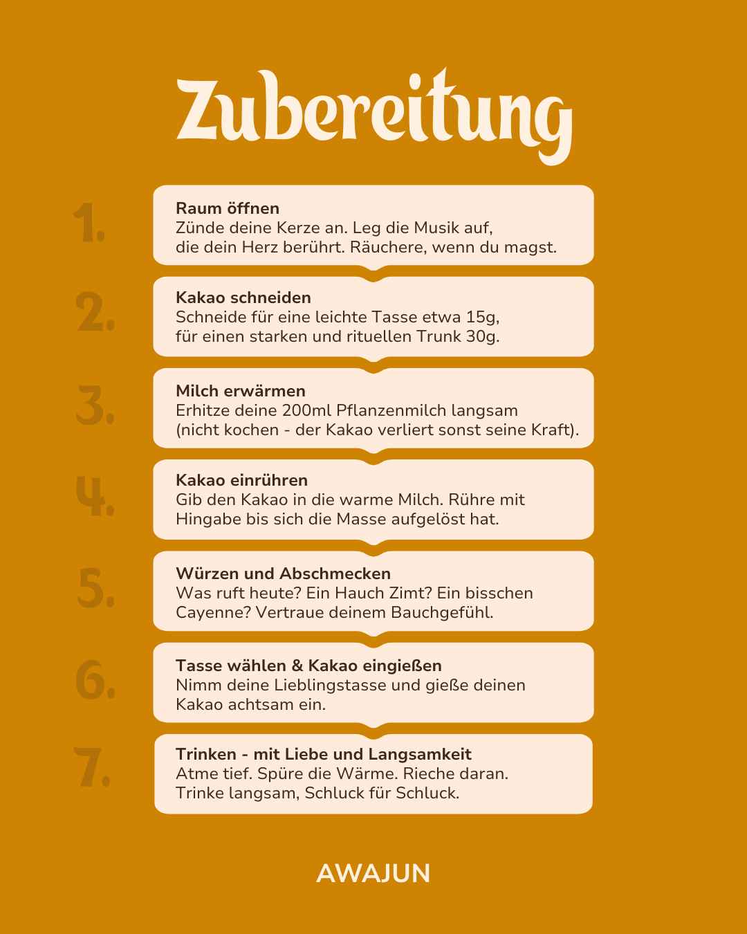 Der Awajun: 150g indigener & zeremonieller Kakao