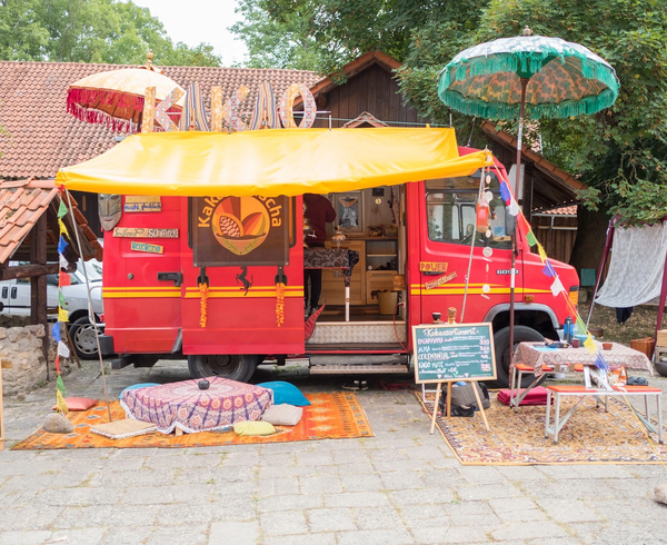 Kakao Mischa Foodtruck Festival zeremonieller Kakao