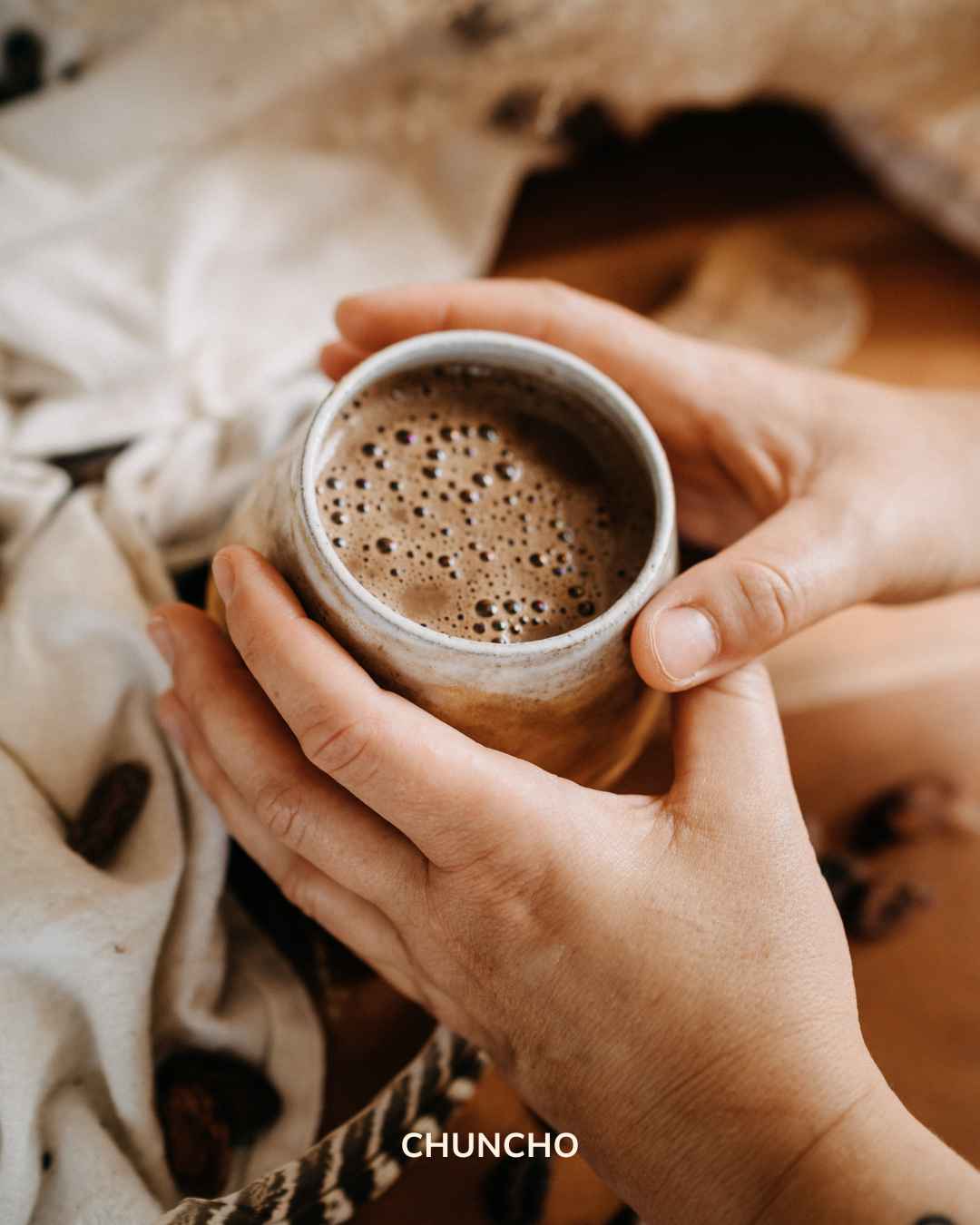 Selbstliebe Kakao Set: Zeremonieller Chuncho Kakao, Affirmationskärtchen + Gratis Bilderrahmen