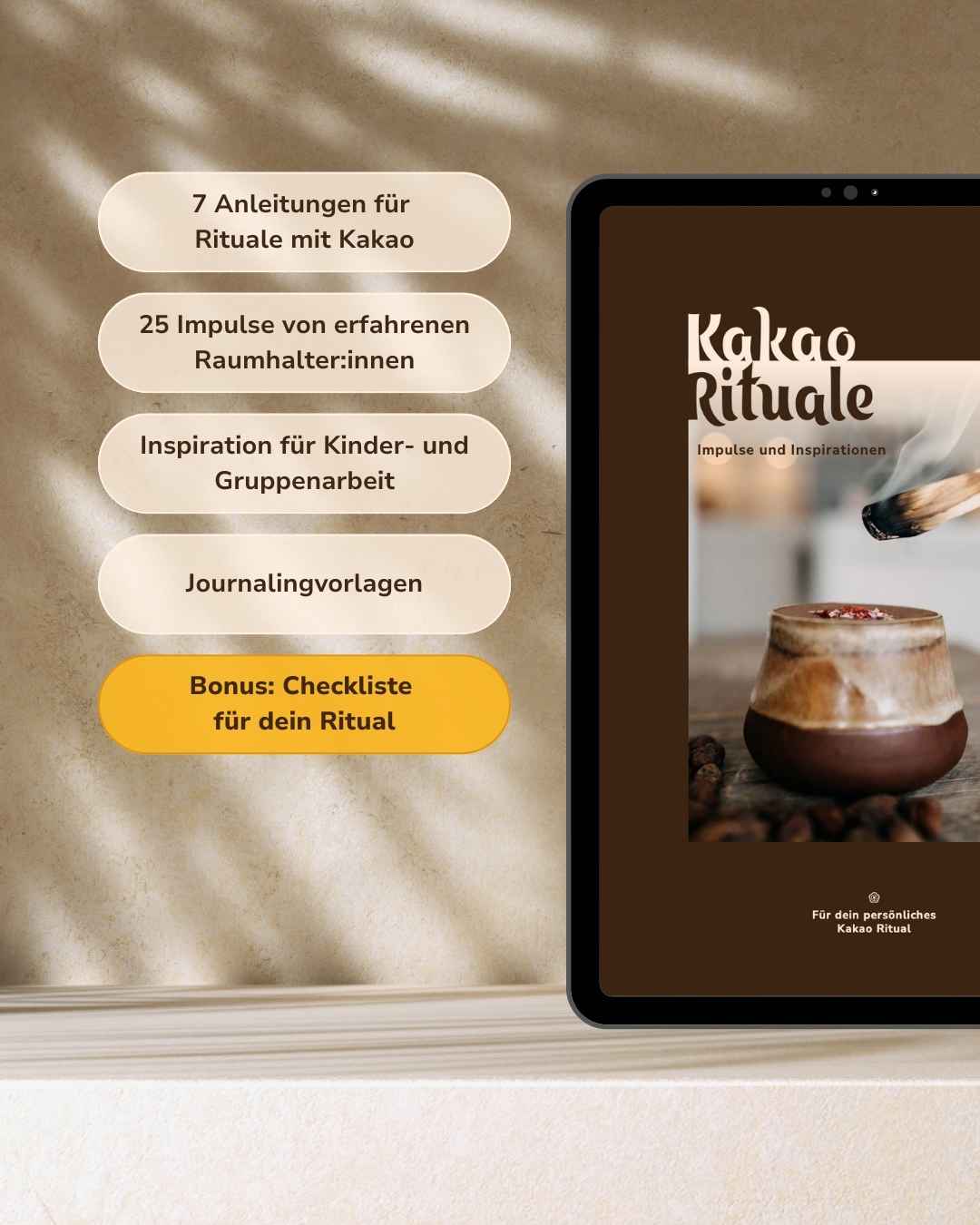 Zeremonieller Kakao Probierset: 650 g Kakao und 3 Gratis E-Books