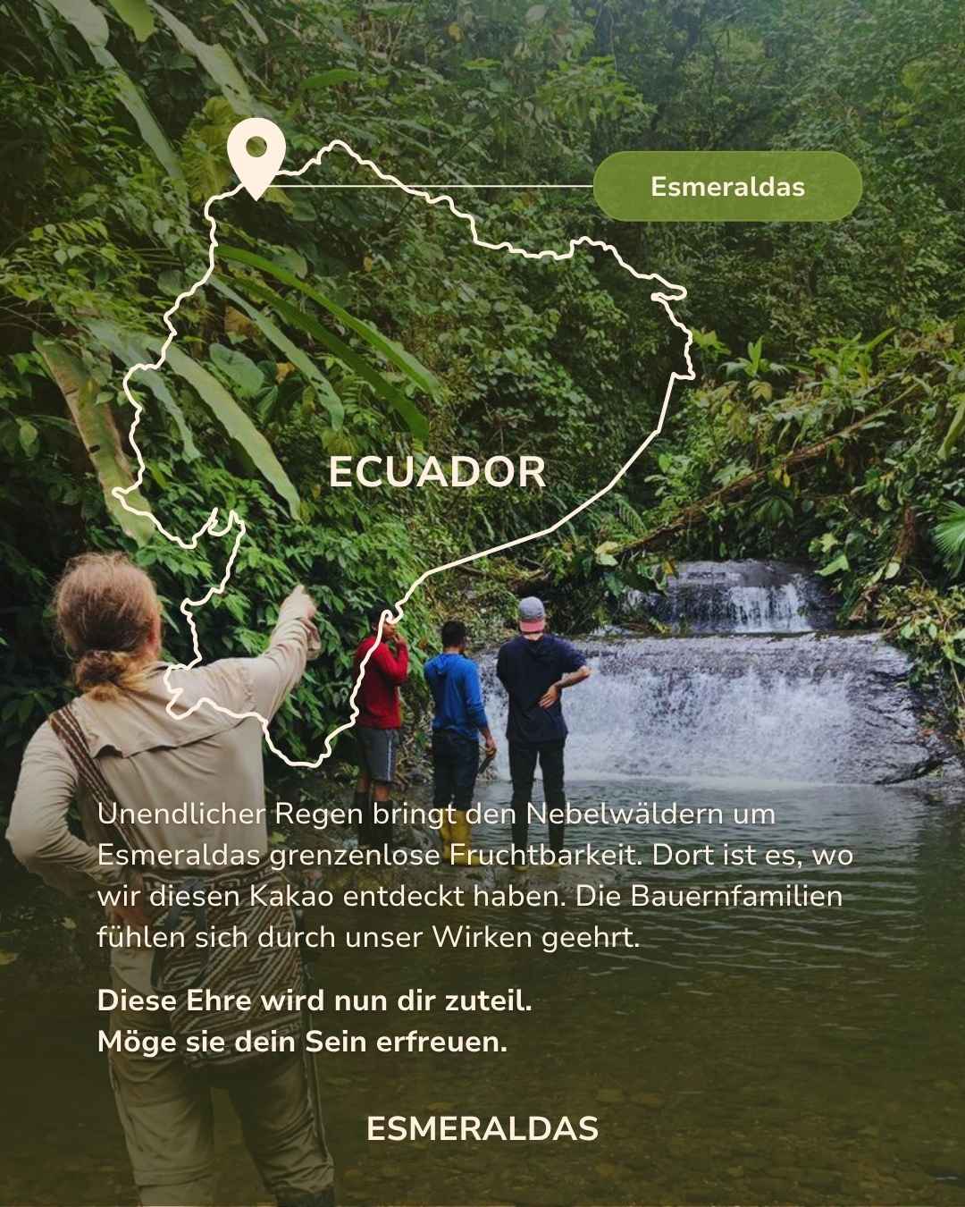 Der Esmeraldas: 500g indigener & zeremonieller Kakao (limitiert)