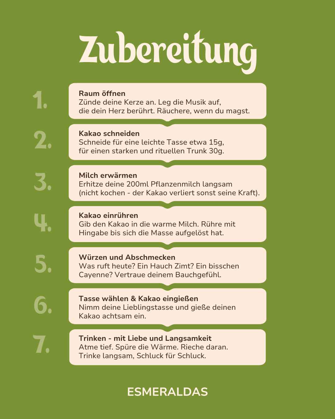 Der Esmeraldas: 500g indigener & zeremonieller Kakao (limitiert)