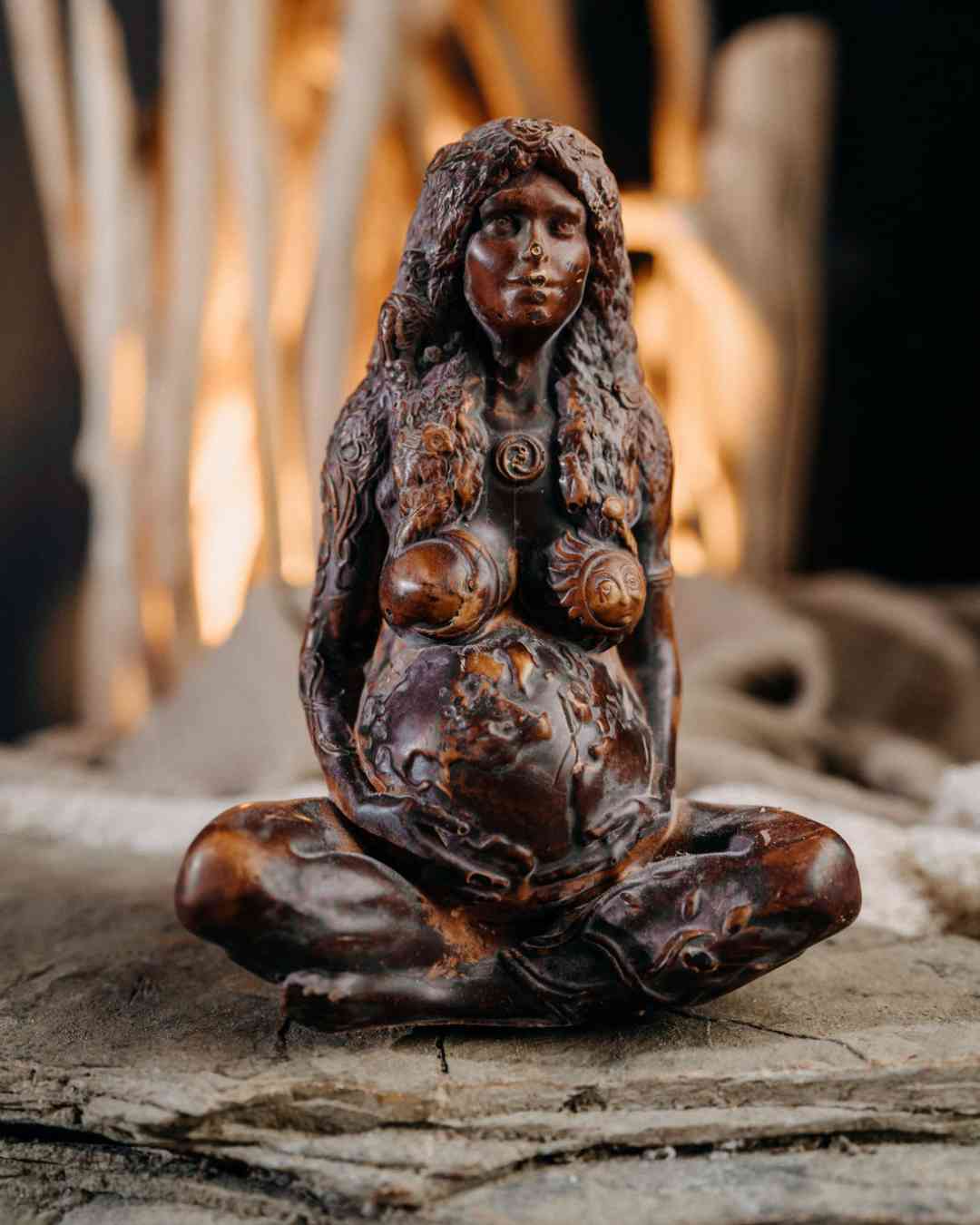Altar figure: Mama Cacao