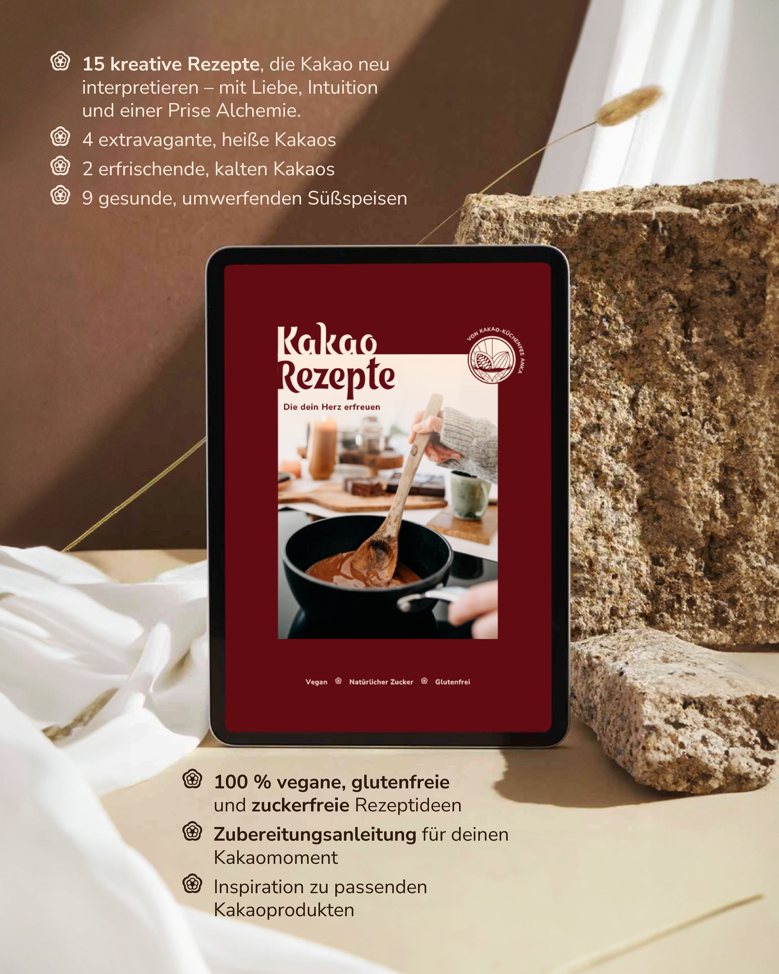 Kakao Rezepte E-Book: Rezeptideen für deine Tasse zeremoniellen Kakao