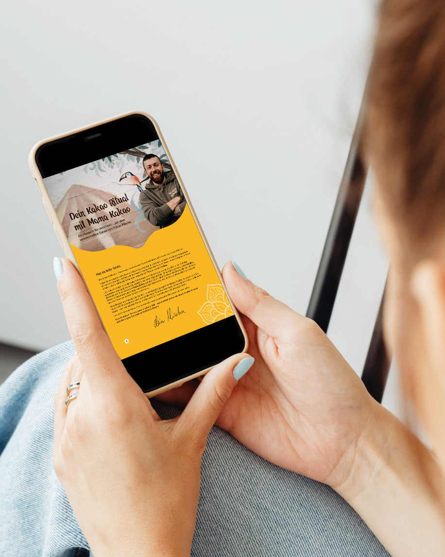 Ritual-Starter: Kakao-Probierset für 3 Tassen Kakao inkl. E-Books