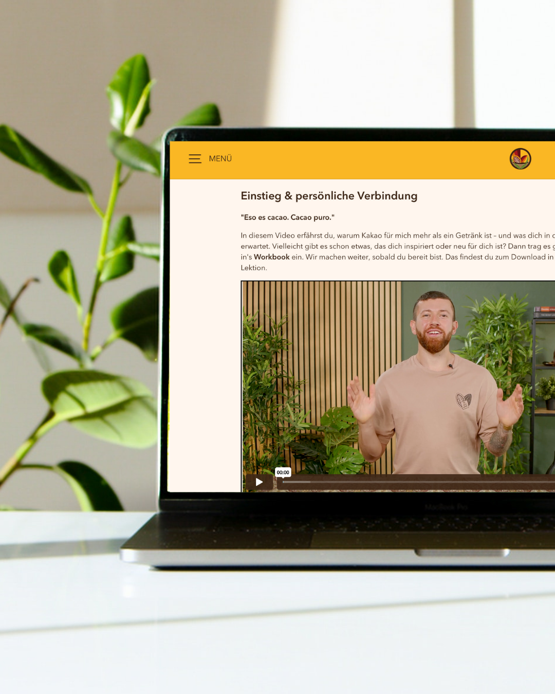 Onlinekurs mit Mischa: Einführung in die Welt des zeremoniellen Kakaos