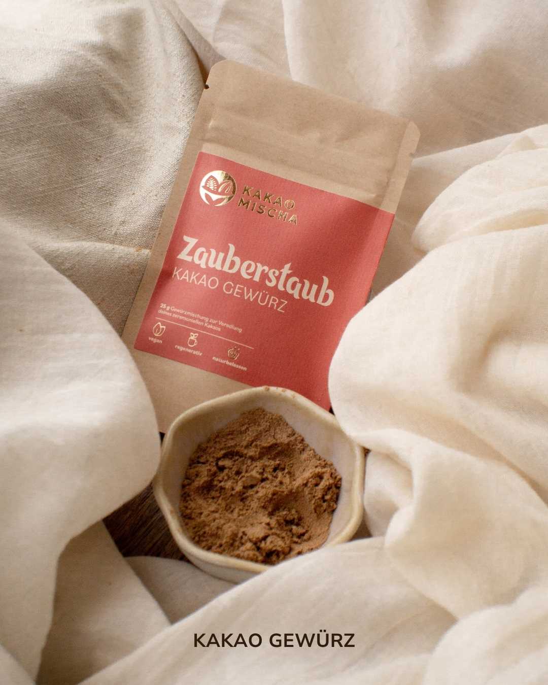 Kakao Gewürz: Zauber Staub