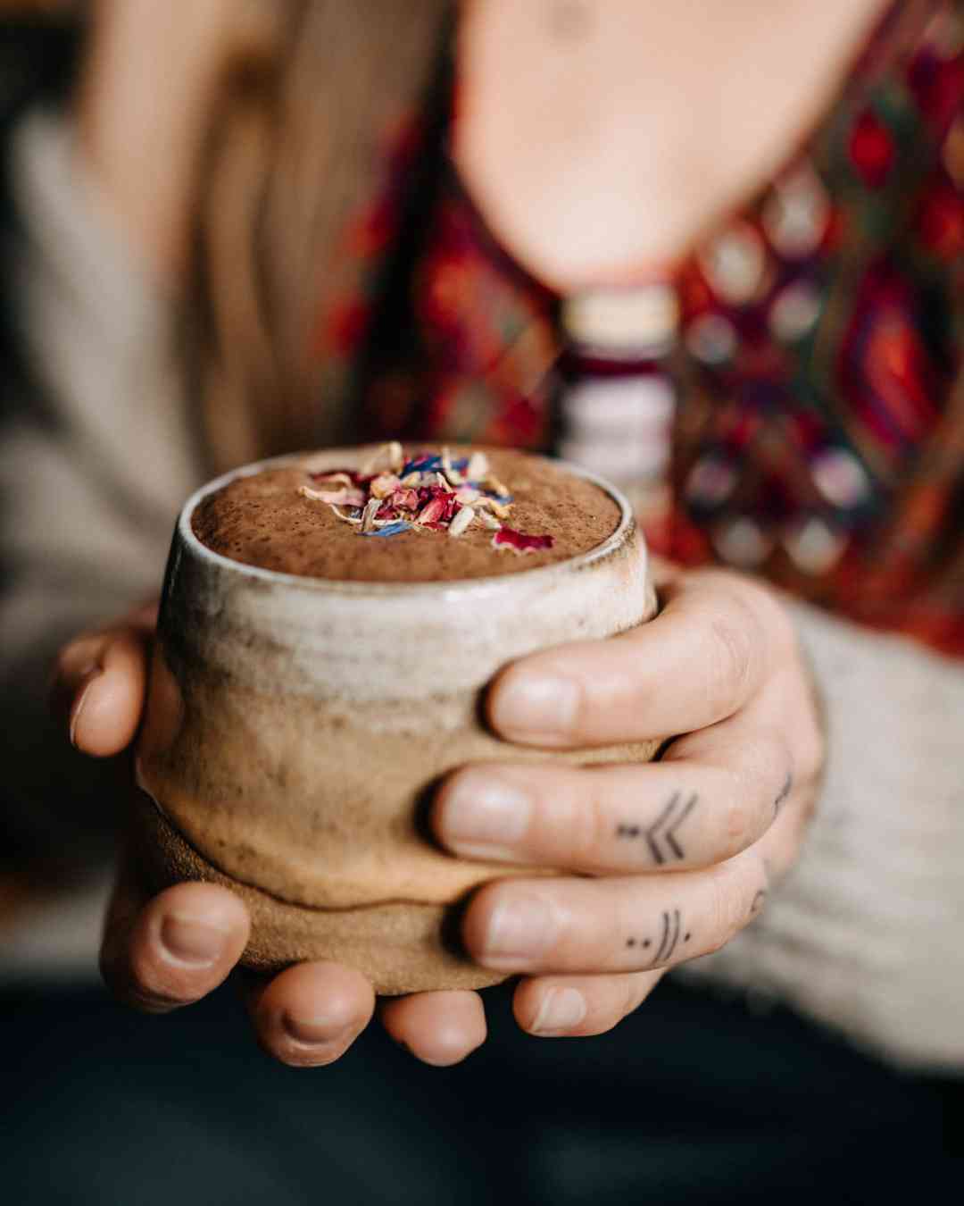 Handmade cacao mug