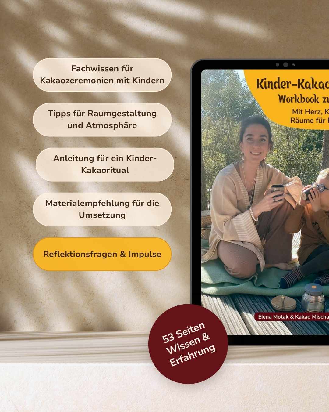 Onlinekurs Kinder-Kakaozeremonie: Achtsame Kakao-Rituale mit Kindern