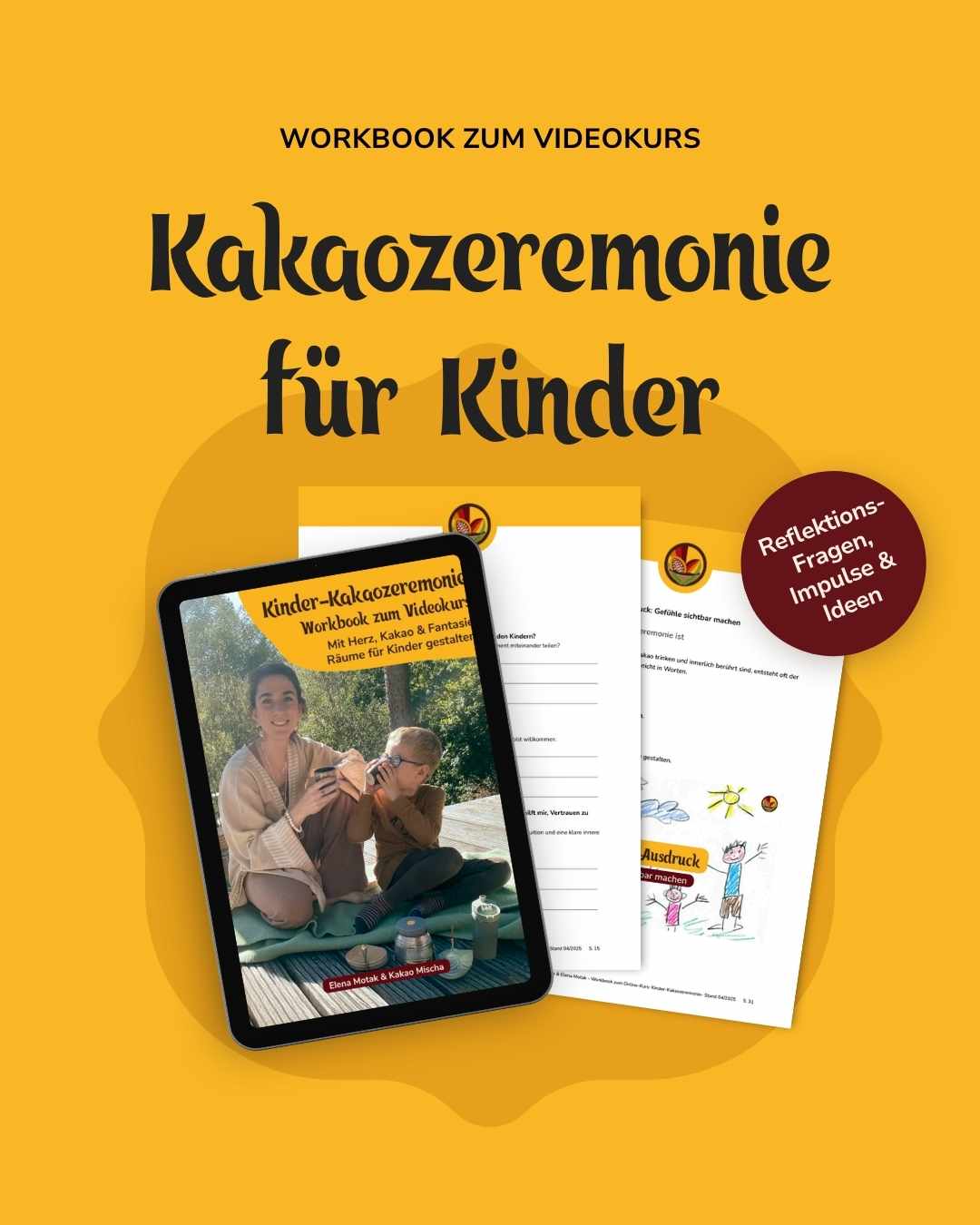 Onlinekurs Kinder-Kakaozeremonie: Achtsame Kakao-Rituale mit Kindern