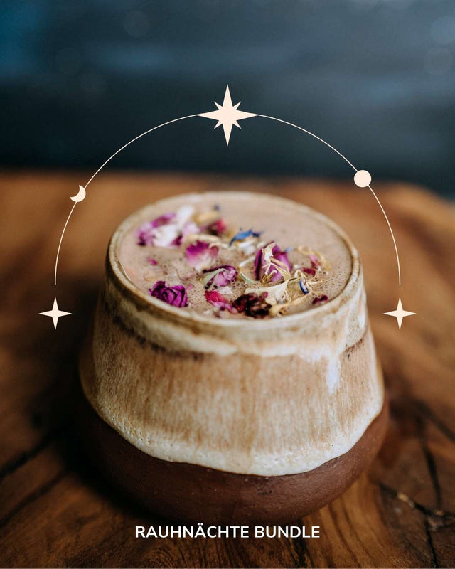 Dein Rauhnächte-Bundle: Zeremonieller Kakao, Räucherwek, Kerze und E-Books