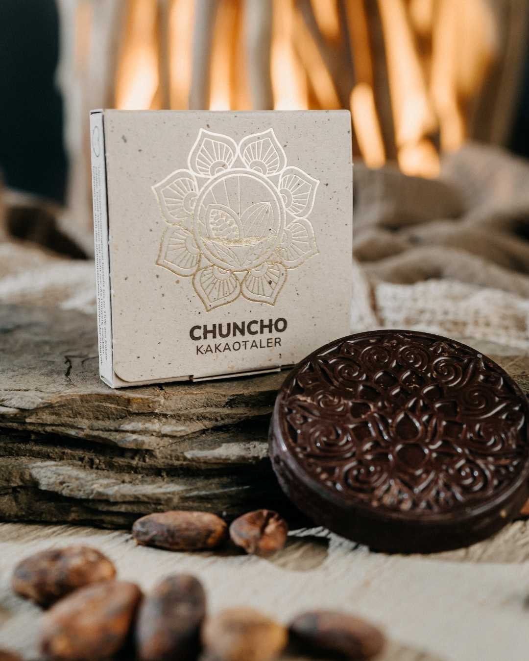 Startpaket zeremonieller Kakao: 1x Piura Kakao Taler und 2x Chuncho Kakao Taler zum Probieren + 2 E-Books Kakao Zubereitung & Ritual