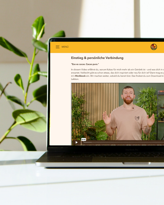 Neuer Onlinekurs mit Mischa: Dein Einstieg in die Welt des zeremoniellen Kakaos