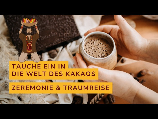 Kakaozeremonie und Traumreise – Die Magie des Kakaos mit Mischa und Jan erleben