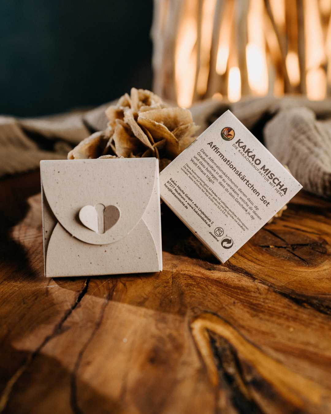 Affirmation card set