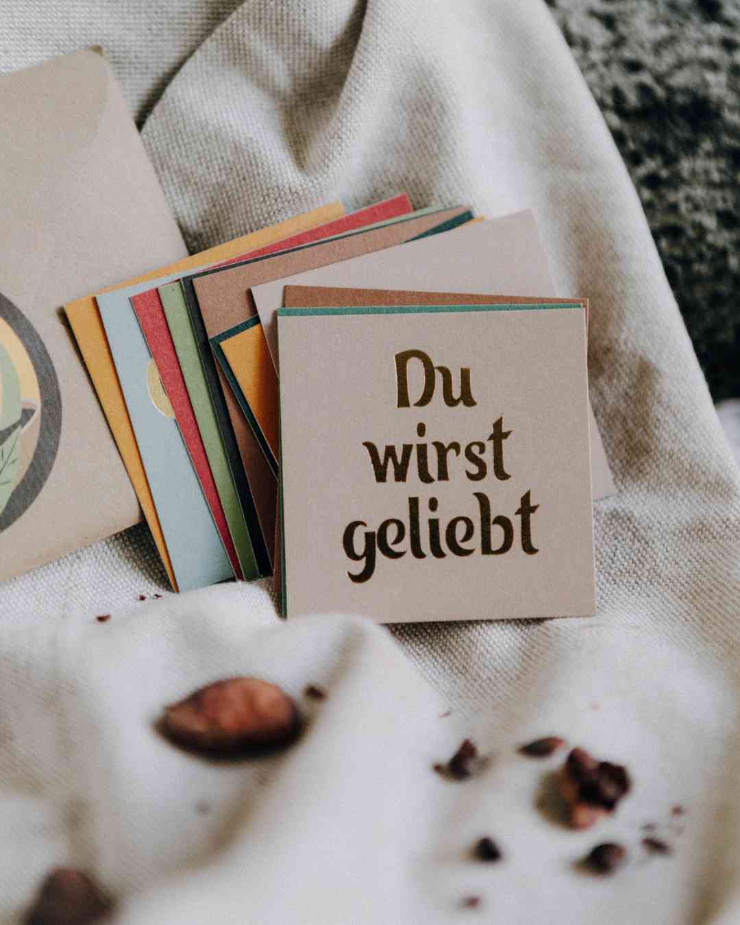 Affirmationskärtchen Set - Kakao Mischa