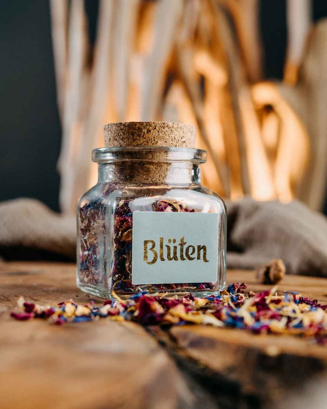 Kakao Blüten: Blütenmischung für dein Kakao-Topping