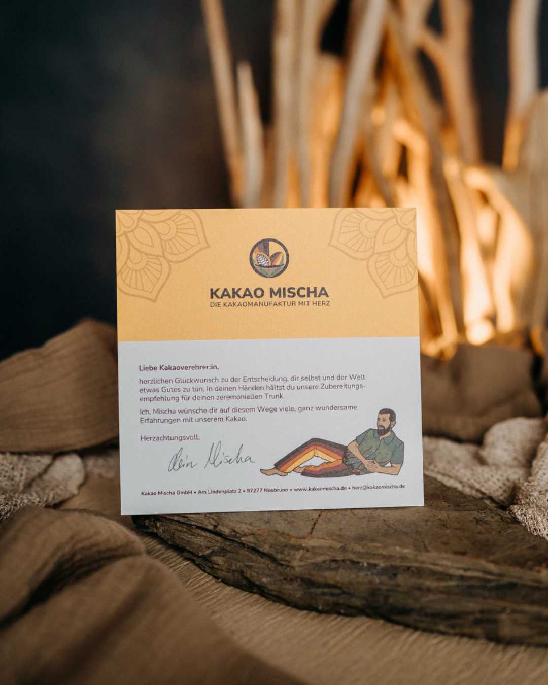 Kakao Flyer: Rituale und Zubereitung auf einen Blick - Kakao Mischa