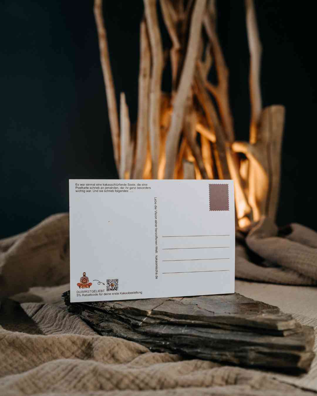 Postkarte: Du wirst geliebt