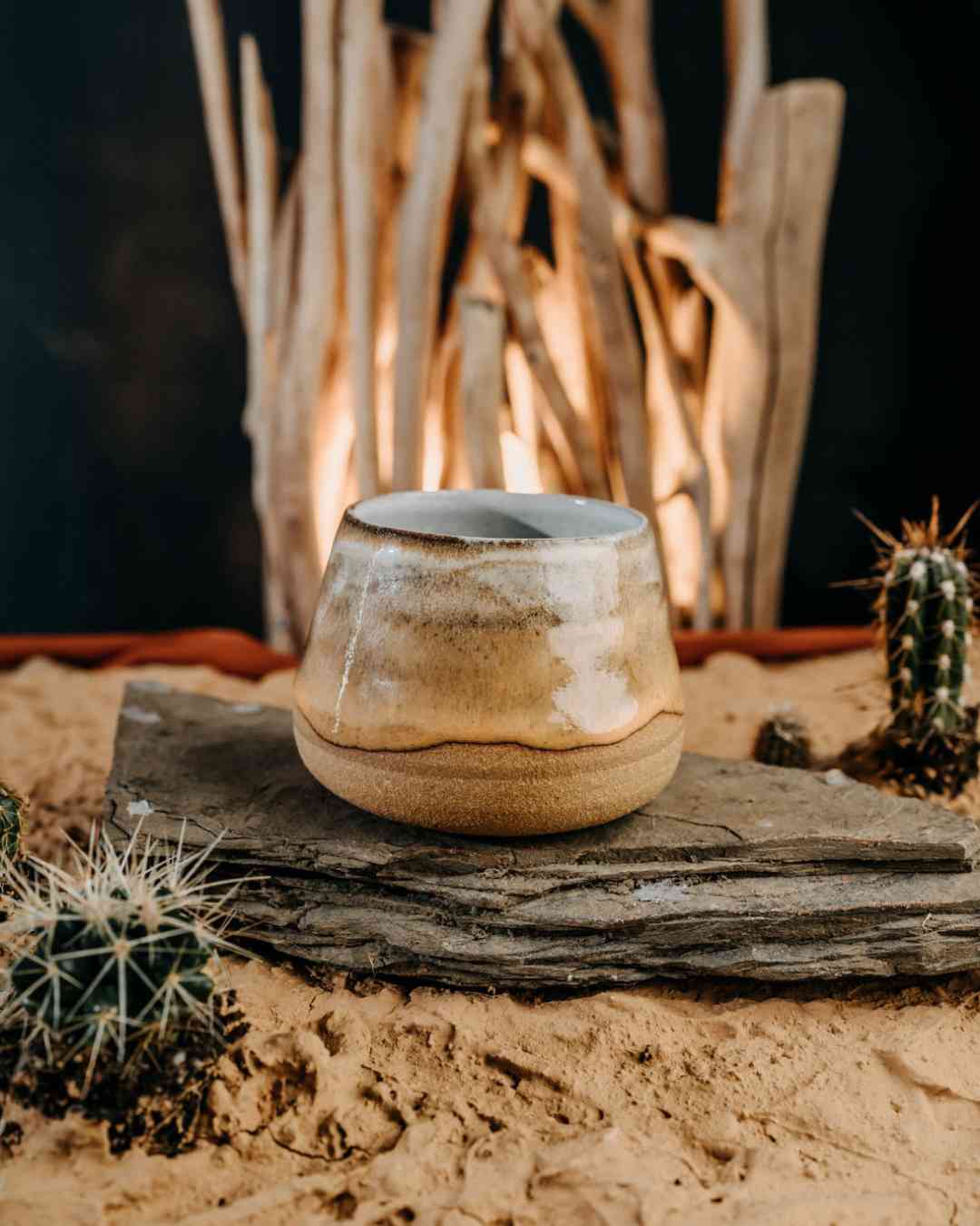 Handmade cacao mug