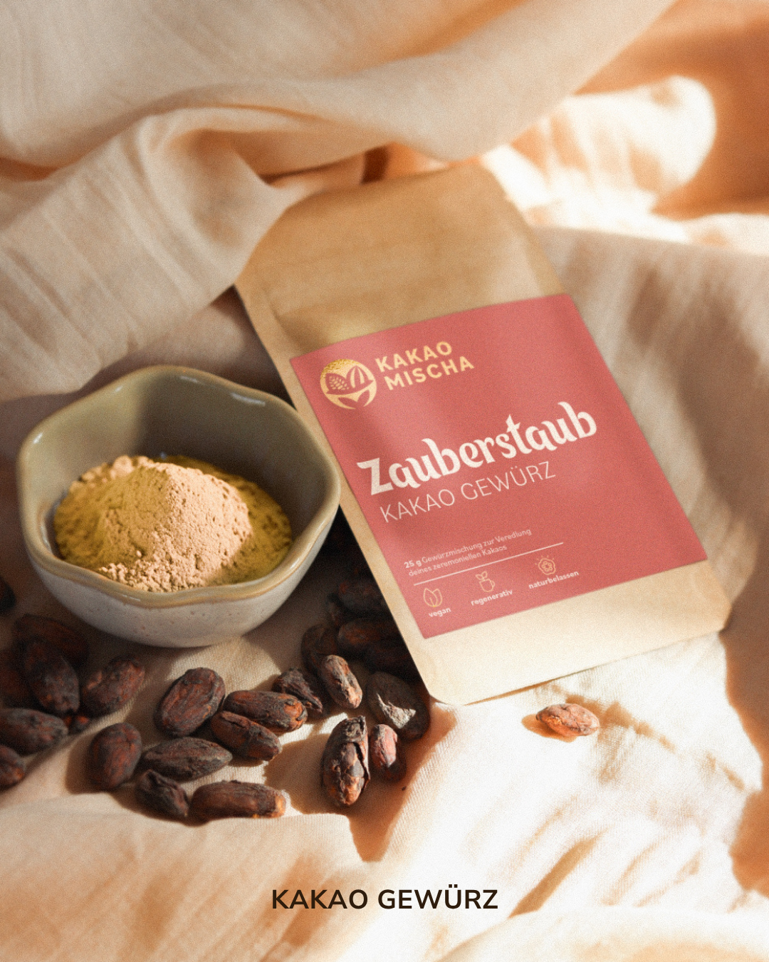 Kakao Gewürz: Zauber Staub