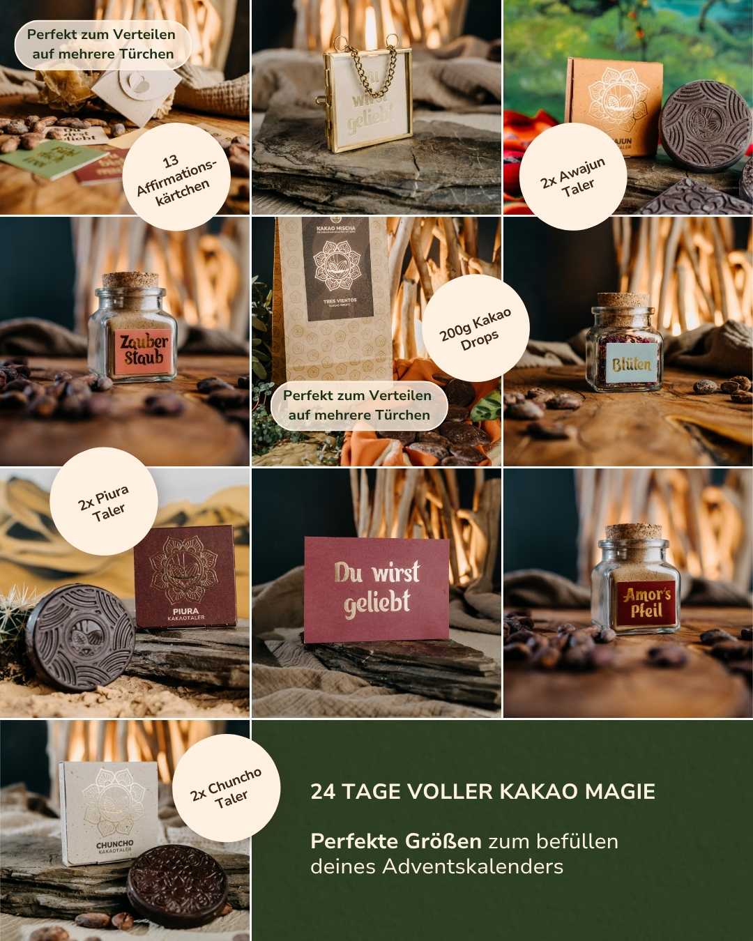 Kakao Adventsbundle – für 24 Tage voller Herz & Zauber
