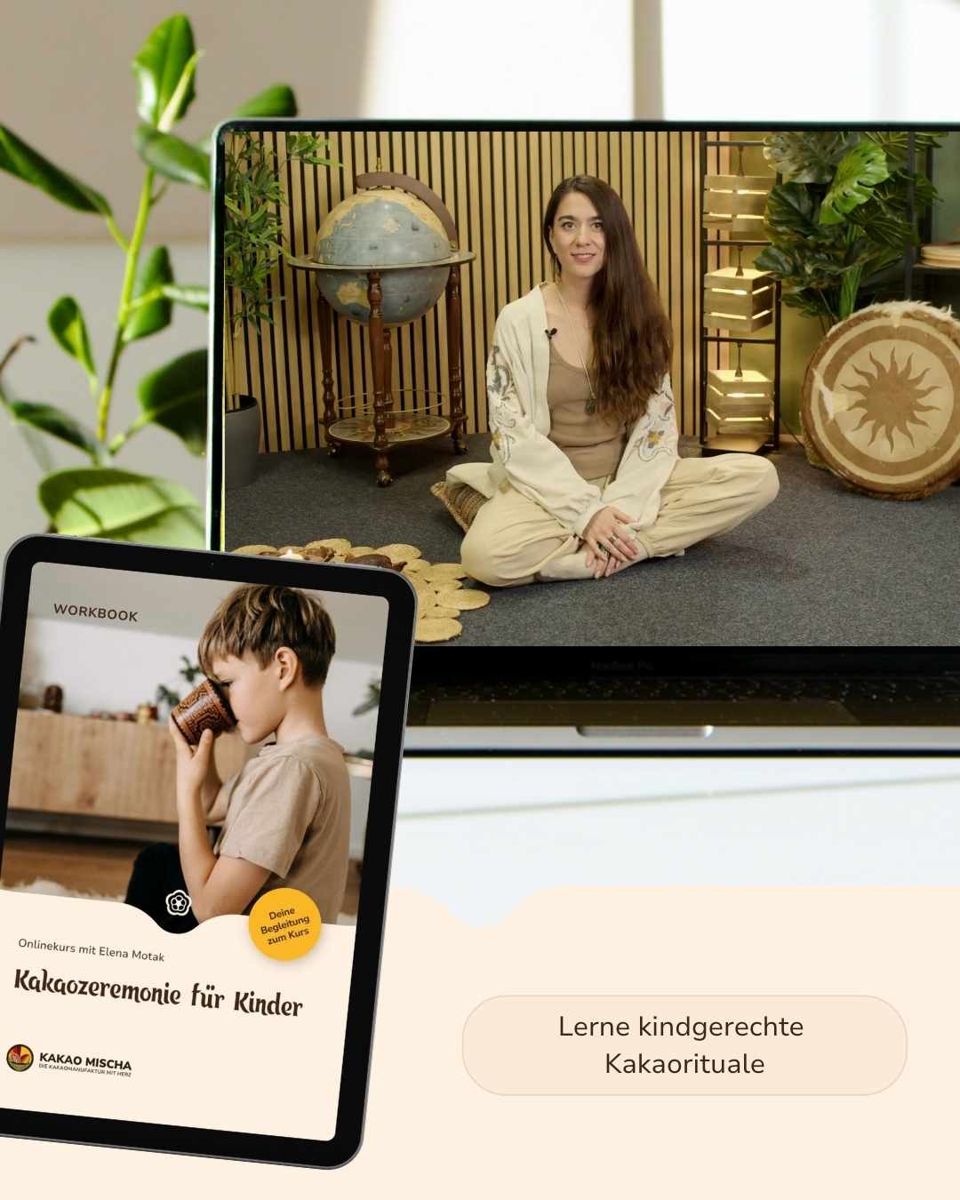 Onlinekurs Kinder-Kakaozeremonie: Achtsame Kakao-Rituale mit Kindern