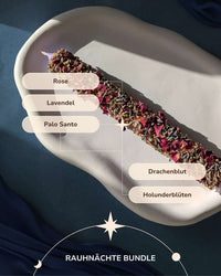 Dein Rauhnächte-Bundle: Zeremonieller Kakao, Räucherwek, Kerze und E-Books